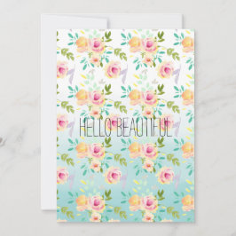 Aqua Ombre Amarelo-rosa