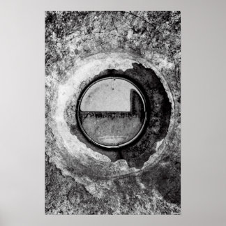 "Aqua Orb Cinzas" Posters de arte JTG
