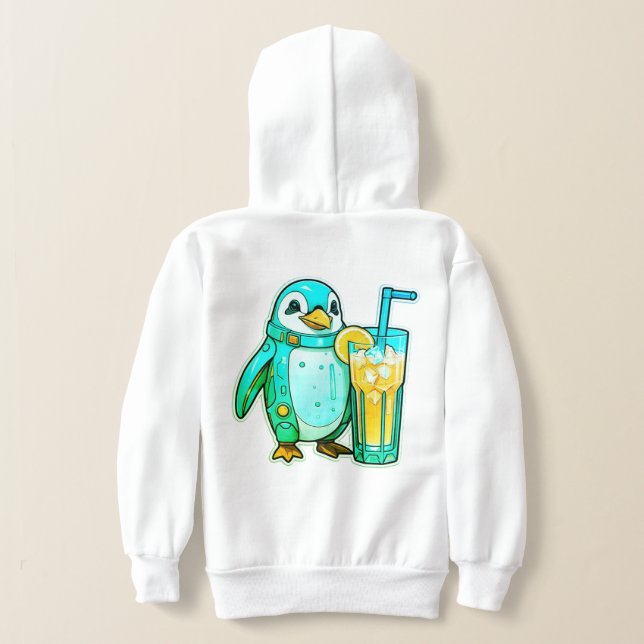 Aqua Sips do Pinguin (Postura das costas)