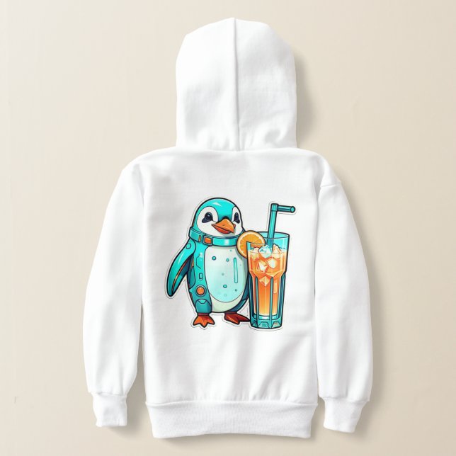 Aqua Sips do Pinguin (Postura das costas)