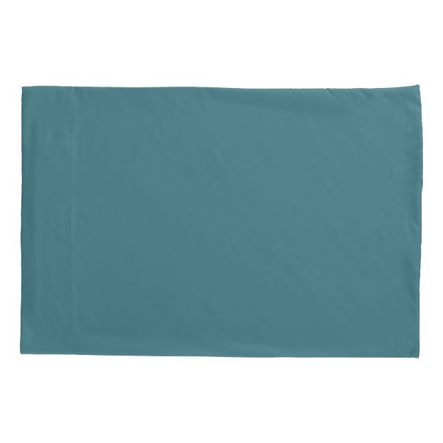 Aqua - Teal - Turquoise - Blue-Green Solid Color (Verso)