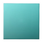 Aqua Turquesa Cor Gradiente<br><div class="desc">azulejo personalizado</div>