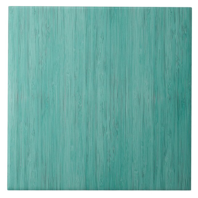 Aquamarine Bamboo - Aparência de Grãos de Madeira (Frente)