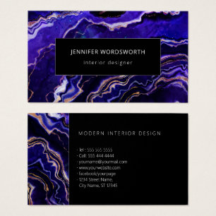 Aquarela Agate Moderno Roxo