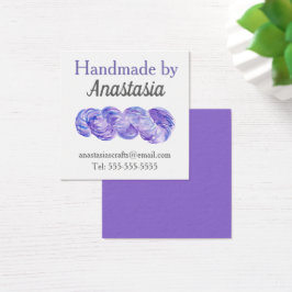 Aquarela Artesanato Roxo Feita à Mão