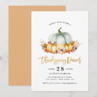 aquarela bombeiros de ação de graças convite jante