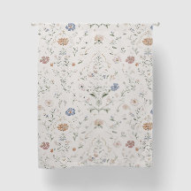 Aquarela Caprichosa Flor Silvestre Pastel Macio