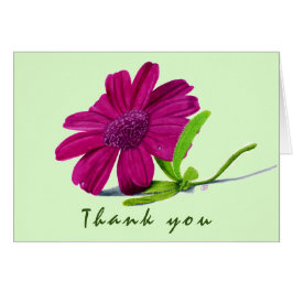 Aquarela Cartões de agradecimentos de Flor Tunisin