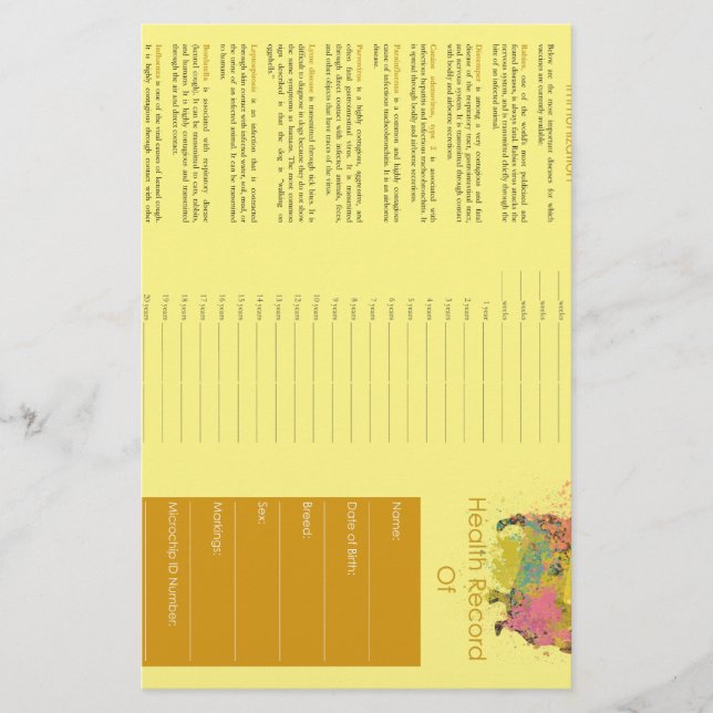 Aquarela de Registros de Integridade (Frente)