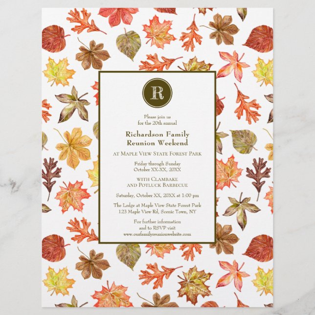 Aquarela Deixa o padrão de queda na união familiar (Frente)