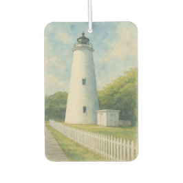 Aquarela do Farol de Ocracoke