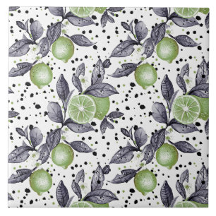 aquarela esboçada com detalhes das folhas verdes,