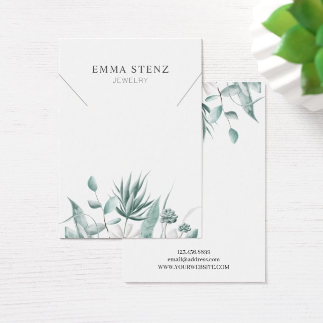 Aquarela Eucalyptus Suculta ・ Ecrã de Colar (Mesa)