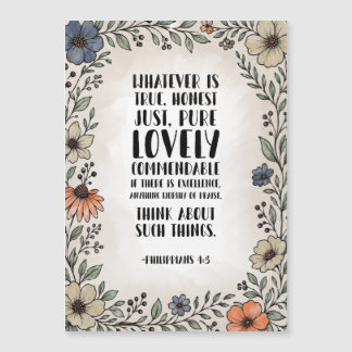 Aquarela Filipenses 4:8
