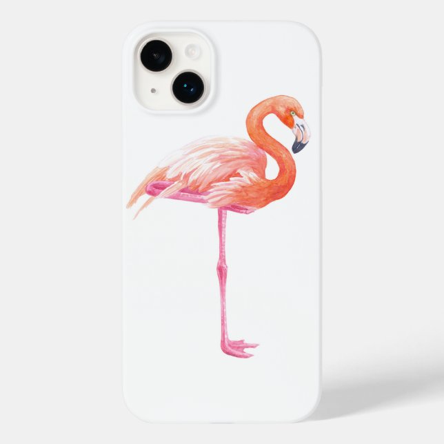 Aquarela Flamingo (Verso)