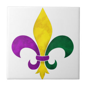 aquarela fleur de lis