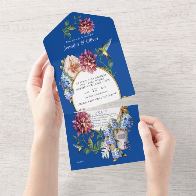Aquarela Floral Era Vitoriana (Aba destacável)