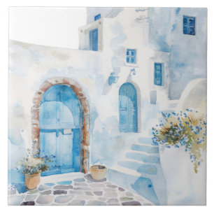 Aquarela Mediterrâneo