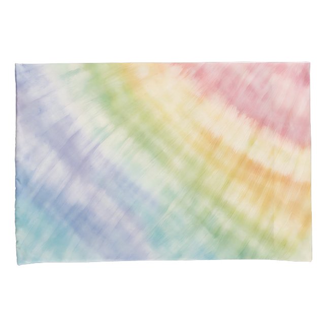 Aquarela Pastel Rainbow Tie Dye (Frente-Direita)