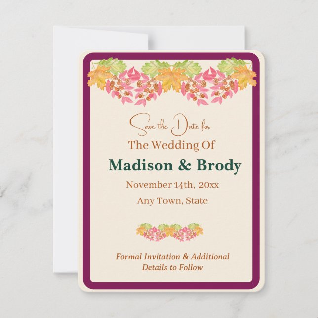 Aquarela pintada manualmente deixa SALVAR a foto d (Frente)