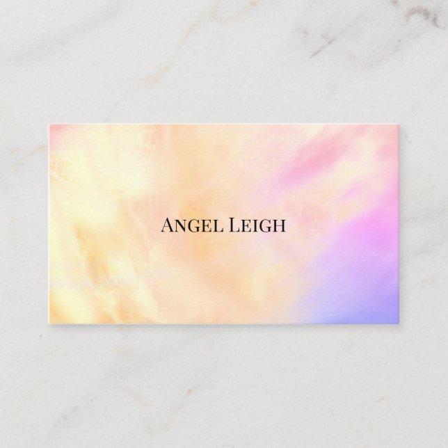 Aquarela, Tinta, Gráficos, Arte, Cartões de visita (Frente)