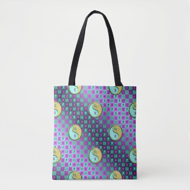 Aquário & Boi de Metal Tote (Frente)
