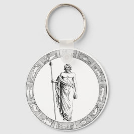 Aquarius Zodiac Chaveiro