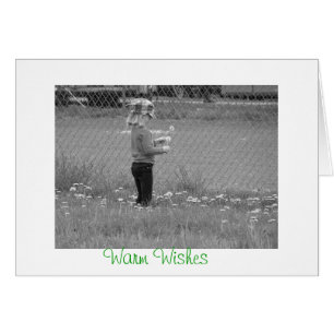 Aqueça o cartão dos desejos