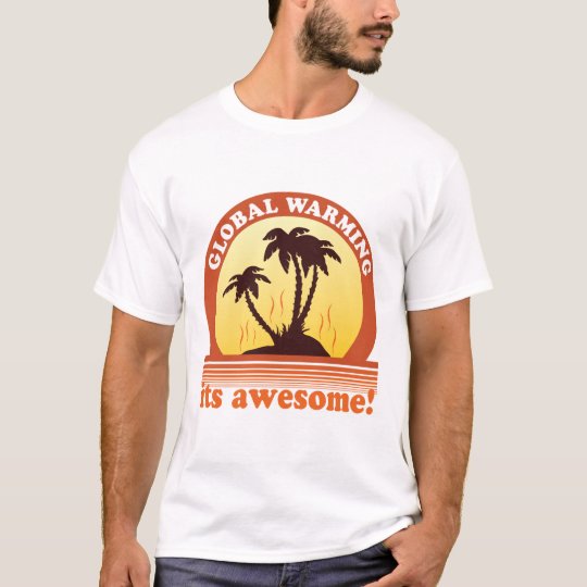 aquecimento global camiseta