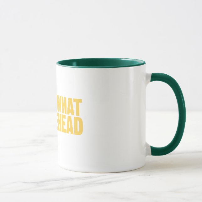 Aquele é que caneca do cheesehead (Direita)
