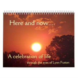 Aqui e agora…. Calendário 2013 por Lynn Fuston