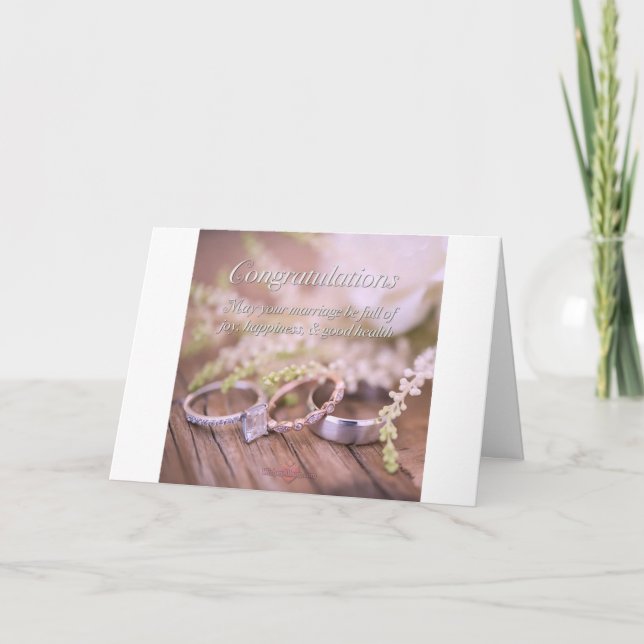 AQUI ESTÁ **FELIZ NUNCA DEPOIS DE** CARTÃO DE NOTÍ (Frente)