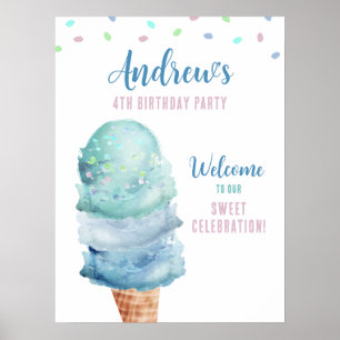 Aqui está o Poster da Festa de aniversário do Sorv