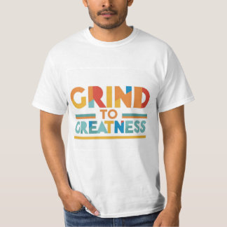 aqui está uma design de camiseta com o texto "Grin