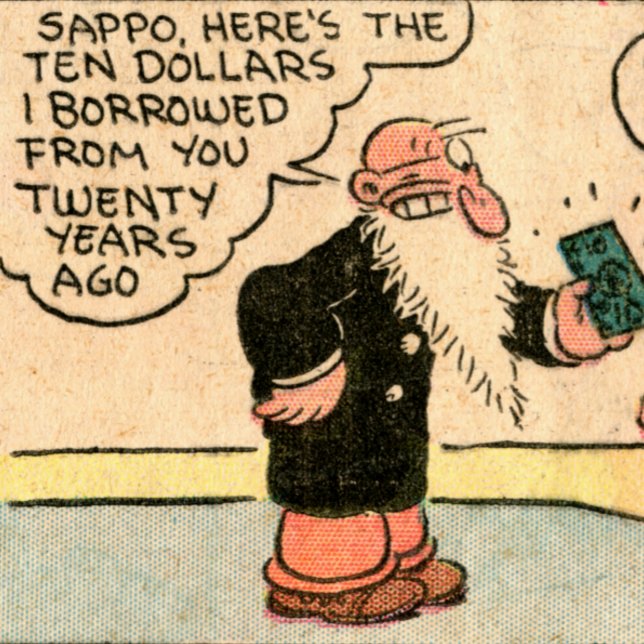 "Aqui estão os Dez Dólares que vos devo" Tote Bag (Criador carregado)