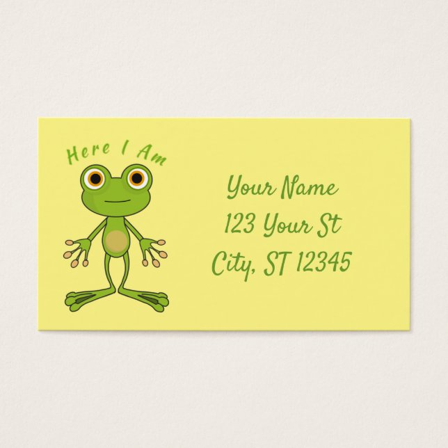 Aqui estou o sapo bonito Thunder_Cove (Frente)