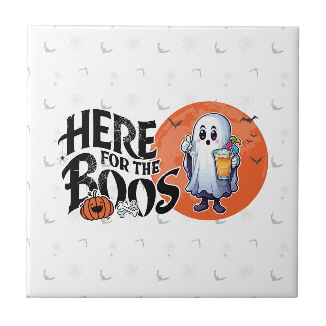 Aqui para os Boos | Beba e coloque seu Spook em ci (Frente)