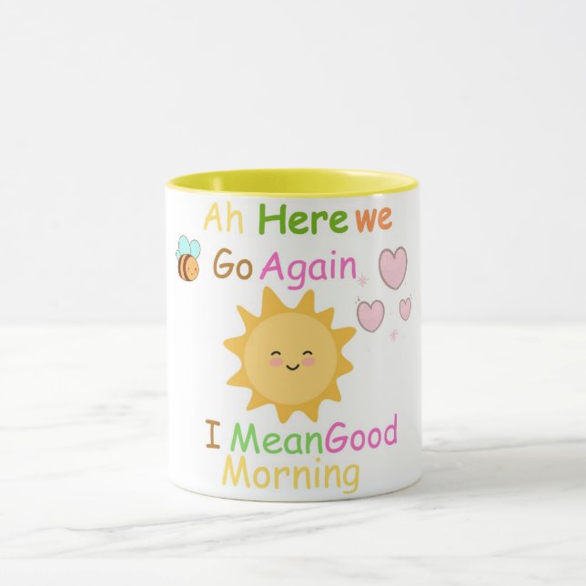 Aqui vamos nós de novo. Quero dizer, caneca de man (Centro)