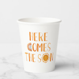 Aqui Vem O Chá de fraldas Do Sol Filho