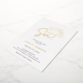 Aqui Vem O Chá de fraldas Son Boho Sun