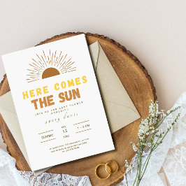 Aqui vem o convite do Chá de fraldas Son boho