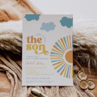 Aqui Vem O Convite Para O Chá de fraldas Filho