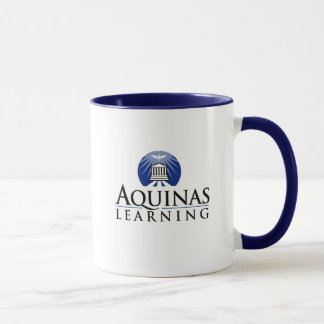 Aquinas que aprende a caneca