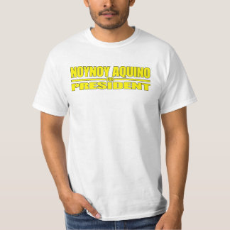 aquino noynoy para a camisa 3 do presidente