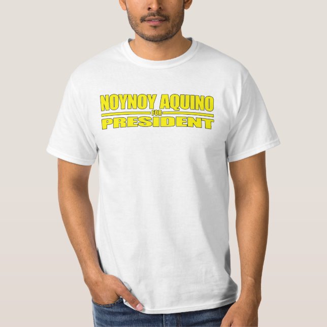 aquino noynoy para a camisa 3 do presidente (Frente)