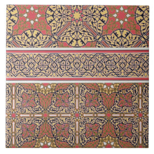 Arabesques do teto da mesquita de EL-Bordeyny,