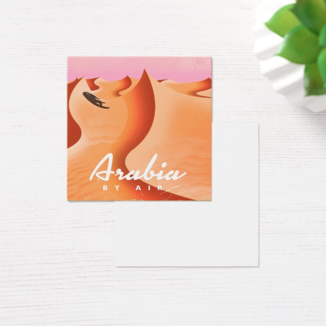 Arábia por poster de viagens Aéreo (Mesa)