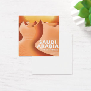 Arábia Saudita por poster de viagens Aéreo