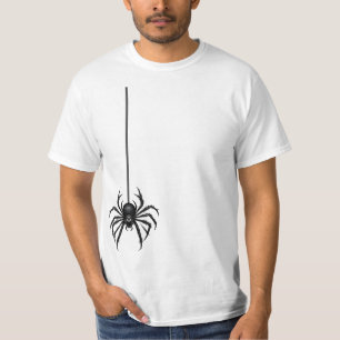 Aranha com Camisa T de Cobweb - Camisa HaT assusta