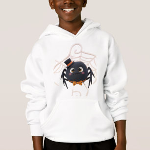 Aranha de Cartoon Bonita com Chapéu Superior